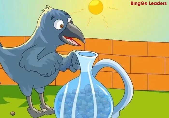 Kích thích trí thông minh để giúp quạ uống được nước