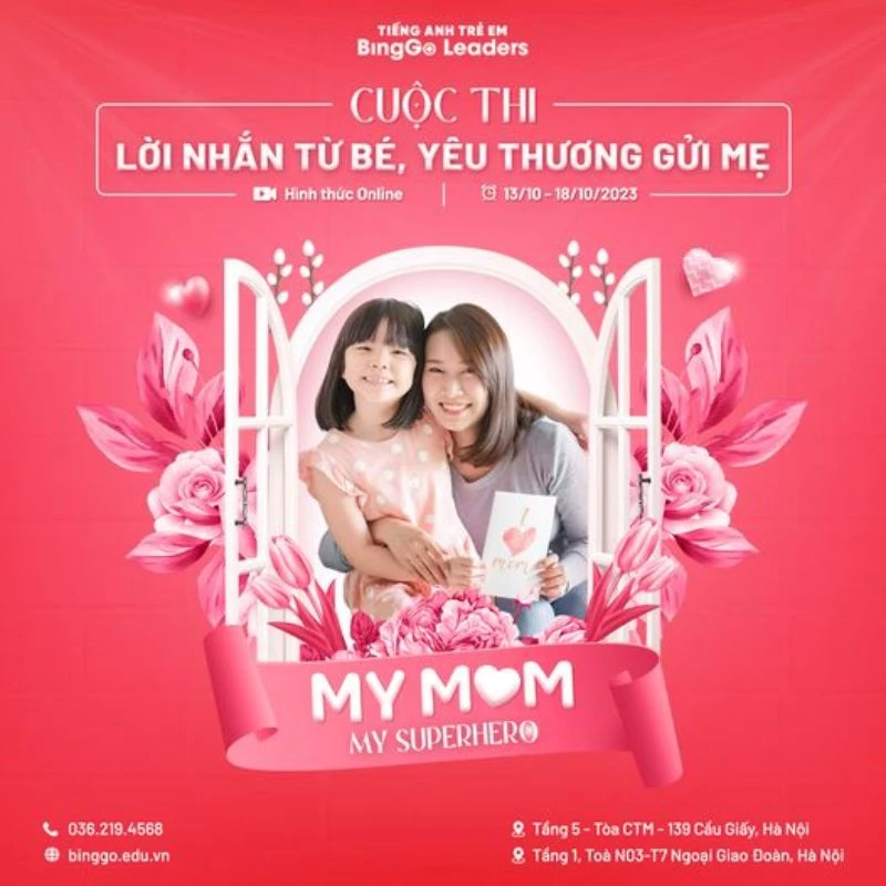 CUỘC THI LỜI NHẮN TỪ BÉ - YÊU THƯƠNG GỬI MẸ