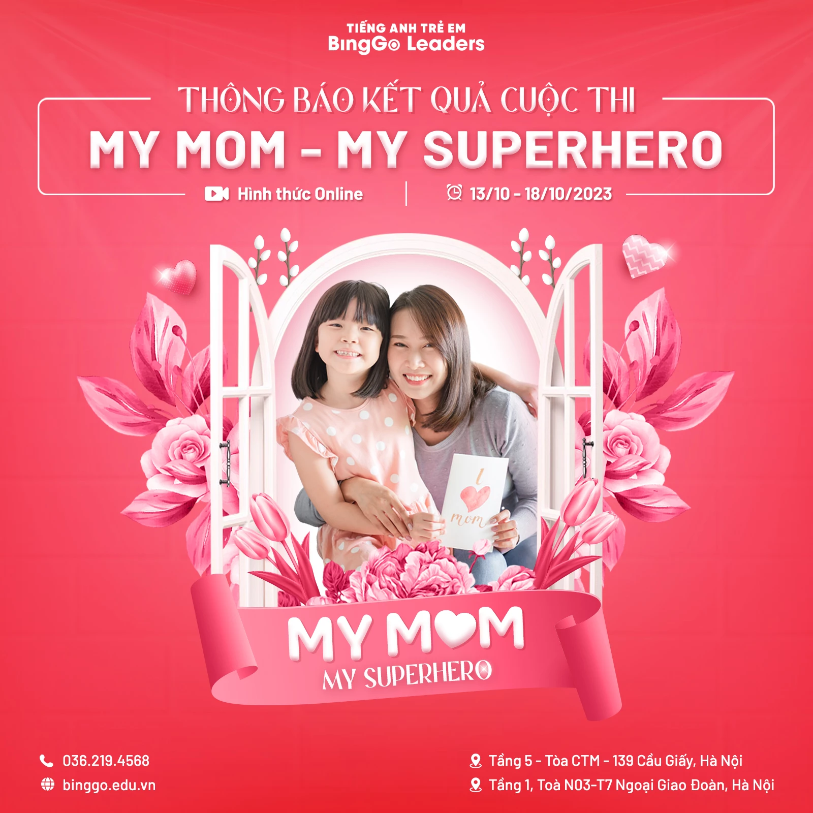 MY MOM MY SUPERHERO- LỜI NHẮN TỪ BÉ, YÊU THƯƠNG GỬI MẸ - 2023