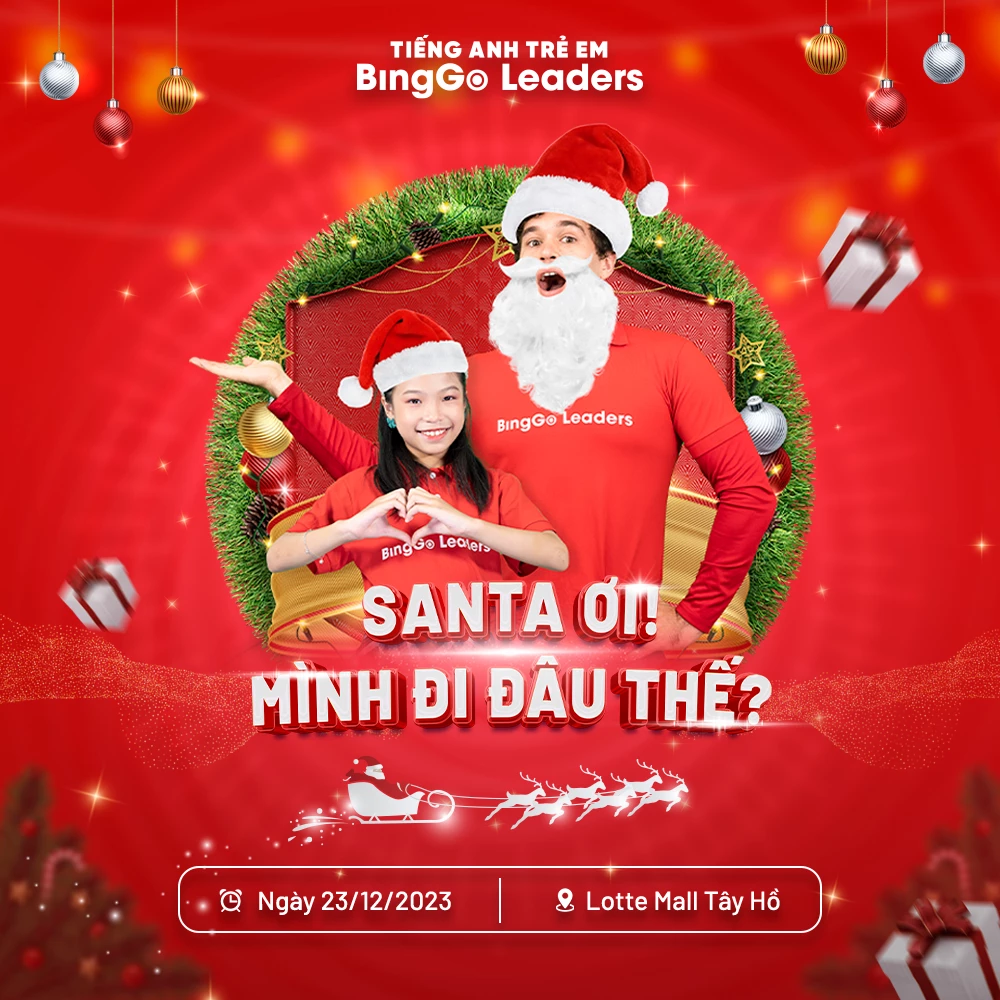 SỰ KIỆN OUTDOOR THÁNG 12: SANTA ƠI, MÌNH ĐI ĐÂU THẾ?