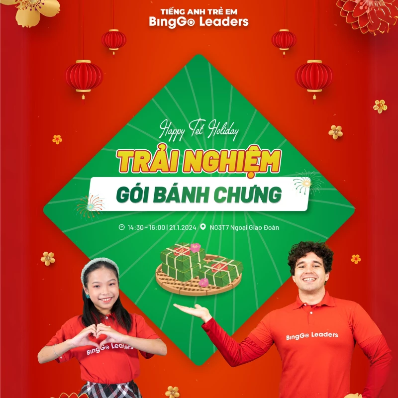 HAPPY TET HOLIDAY - SỰ KIỆN TẾT MỞ CỬA CHO TẤT CẢ BẠN NHỎ TỪ 5-10 TUỔI