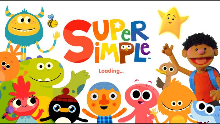 Kênh video học tiếng Anh cho bé trên YouTube - Super Simple TV