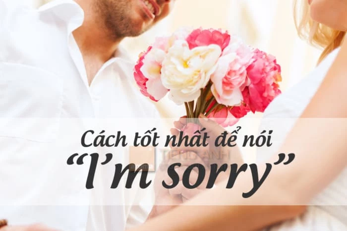 Những câu nói xin lỗi bằng tiếng Anh trong gia đình