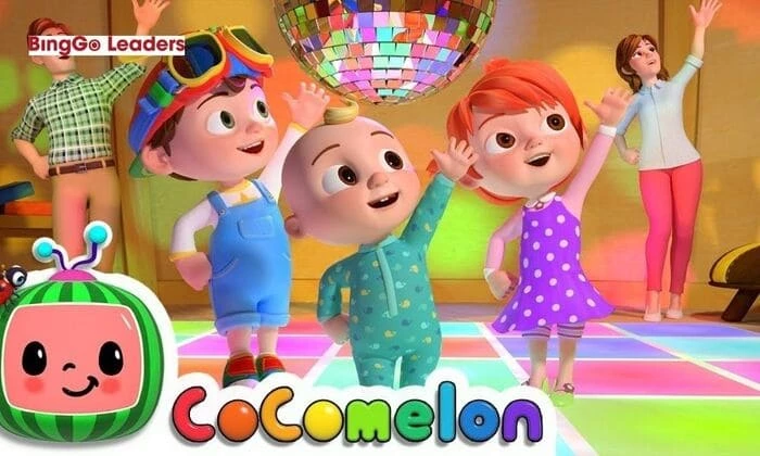 Đồ họa cuốn hút của kênh Youtube tiếng Anh trẻ em Cocomelon
