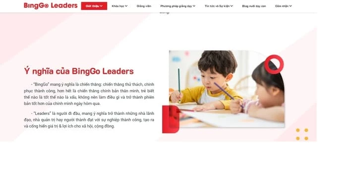 BingGo Leaders - Địa chỉ học ngữ pháp tiếng Anh tại Hà Nội