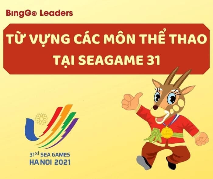 Từ vựng về các môn thể thao Seagame 31 ngay trên “sân nhà” Việt Nam