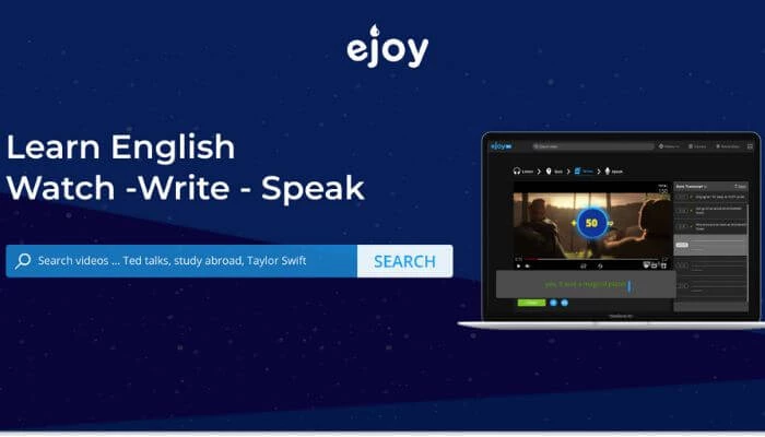 Ejoy là web xem phim song ngữ tiếng Anh free hàng đầu hiện nay