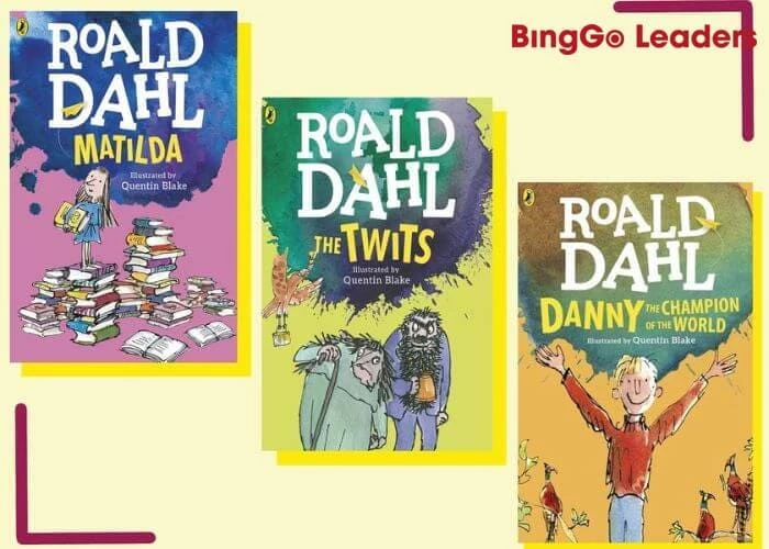 Roald Dahl là bộ sách học tiếng Anh cho trẻ em 9 tuổi bố mẹ không nên bỏ qua