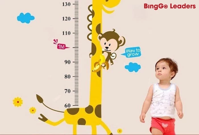 Theo Chuẩn WHO, chiều cao trung bình của bé 2 tuổi từ 86.4 - 87.6 Cm