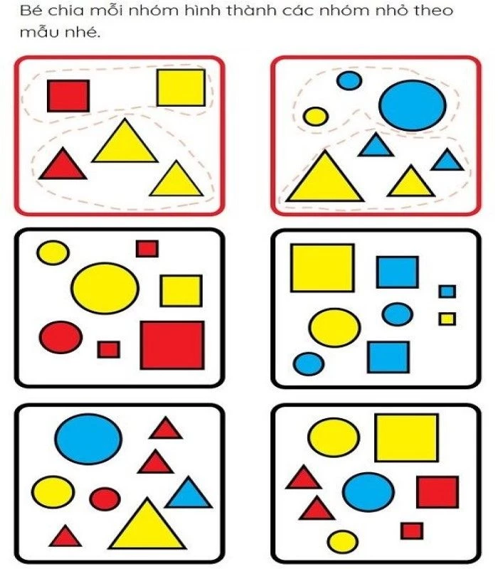 Rèn luyện tư duy hình học cho bé qua bài toán hình khối