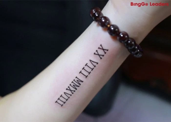 Những con số la mã bí ẩn