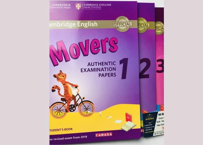 Bộ sách cho bé học chứng chỉ Movers Cambridge