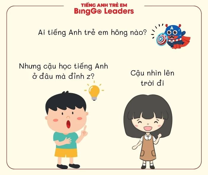 Bé muốn giỏi tiếng Anh, hãy đến ngay BingGo Leaders