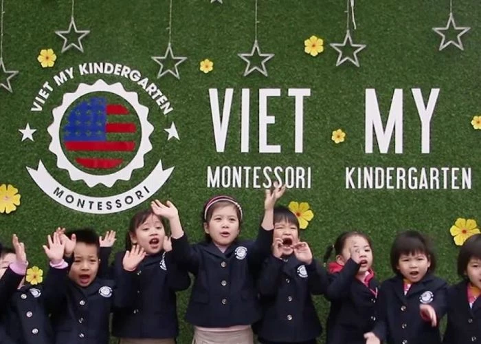 Mầm non Việt Mỹ Montessori cực xịn cho các con yêu