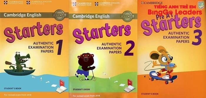 Bộ giáo trình Cambridge Starter bao gồm kiến thức và mẫu câu cơ bản cho bé