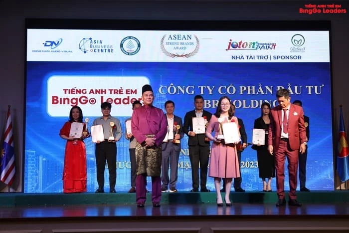 Tiếng Anh Trẻ Em BingGo Leaders - TOP 10 thương hiệu mạnh ASEAN