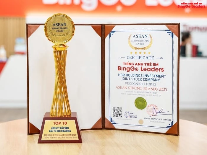 BingGo Leaders - TOP 10 thương hiệu mạnh ASEAN 2023