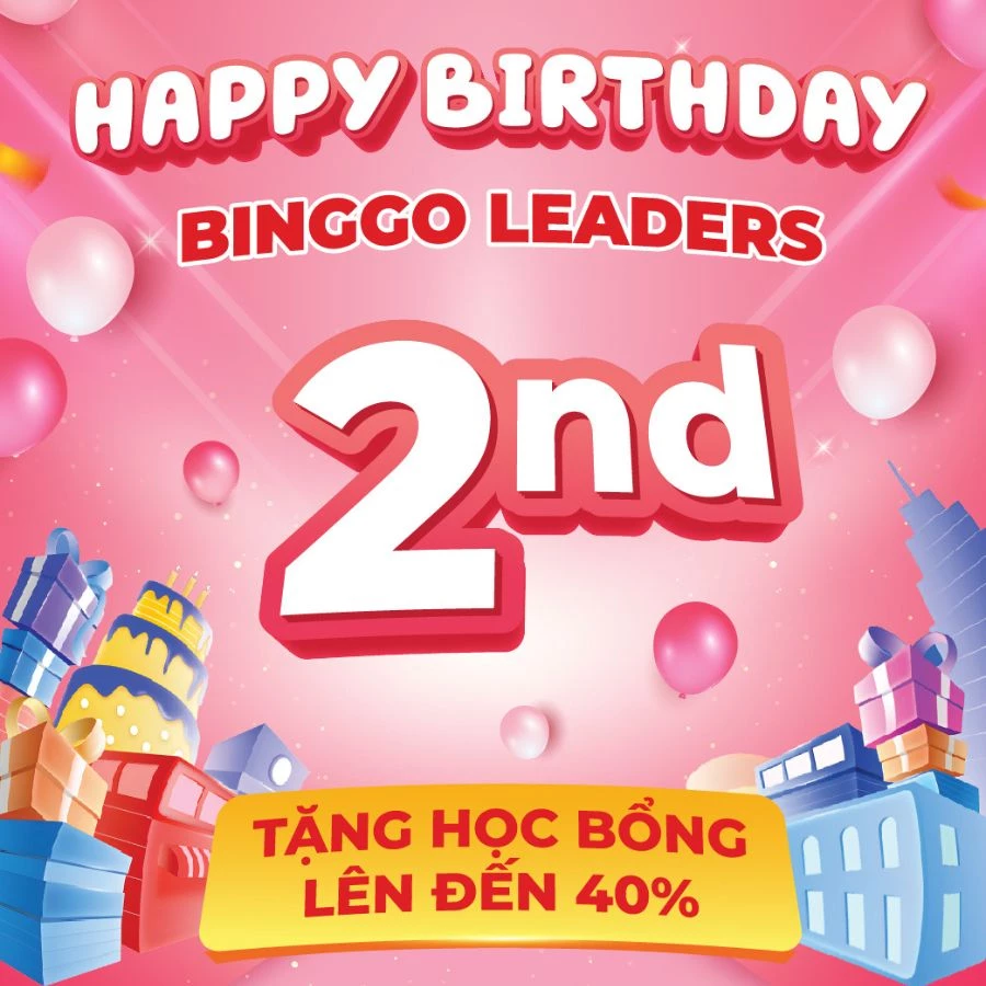 HAPPY BIRTHDAY TO 2 YEAR OLD BINGGO LEADERS