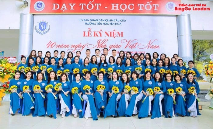 Yên Hoà là một trong những ngôi trường tiểu học lớn, có tiếng tại Hà Nội