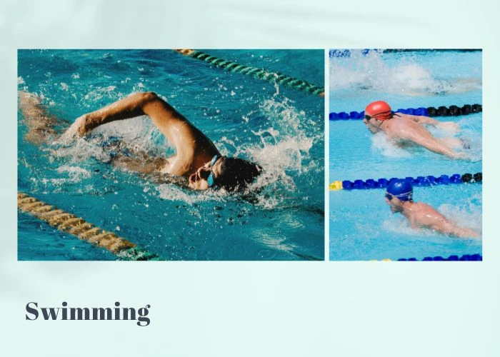 Đoạn văn mẫu về bộ môn bơi lội