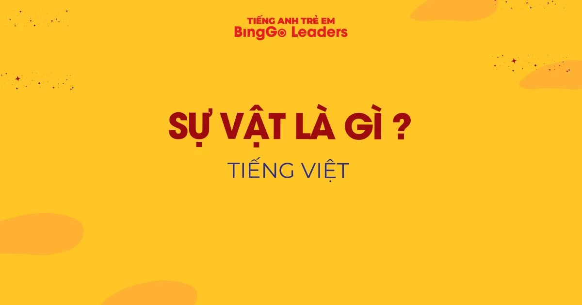 SỰ VẬT LÀ GÌ? CÁC TỪ NGỮ ĐỂ CHỈ SỰ VẬT VÀ BÀI TẬP LUYỆN TẬP