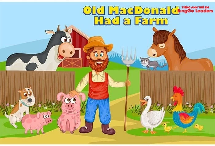 Old MacDonald had a farm - Học từ vựng về các loại động vật thật vui nhộn
