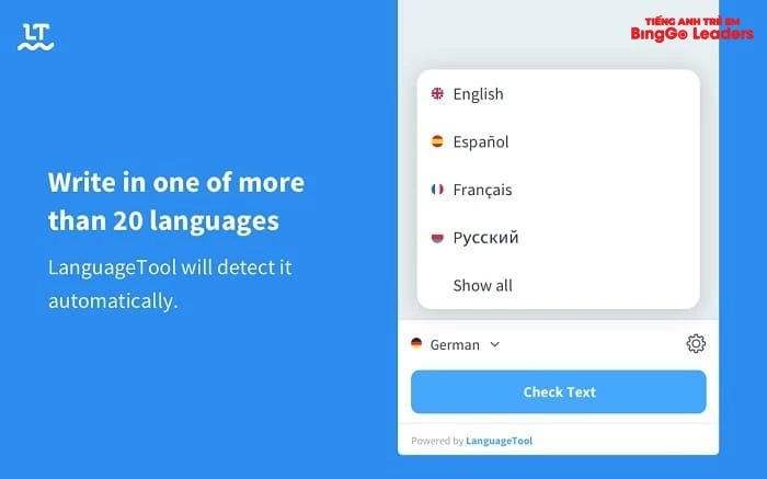 LanguageTool hỗ trợ sửa lỗi ngữ pháp hơn 20 ngôn ngữ

(Ảnh sưu tầm trên Internet)