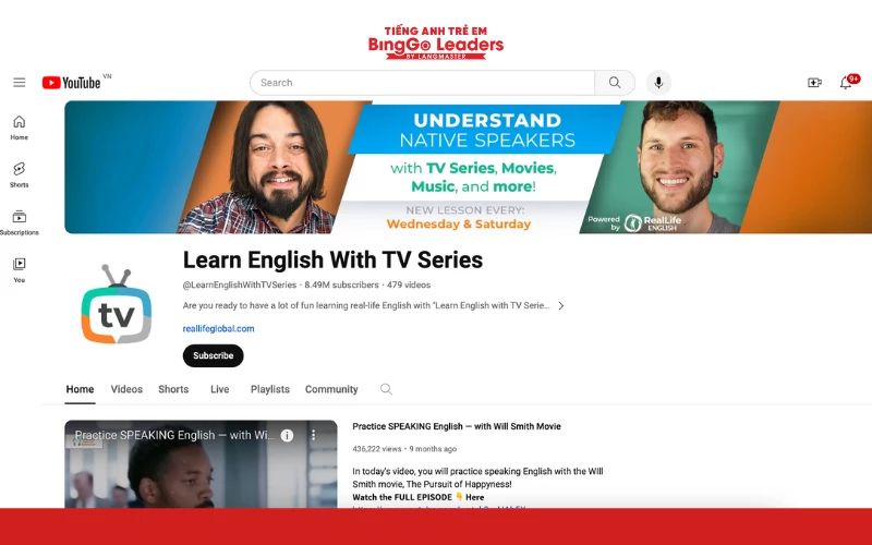 Learn English With TV Series - Học về văn hoá Anh và Mỹ