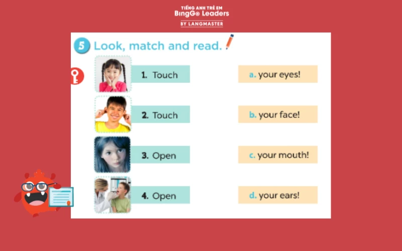 Look, match and read