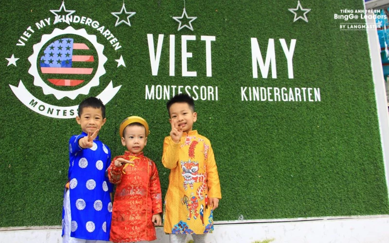 Trường Mầm non song ngữ Việt Mỹ Montessori