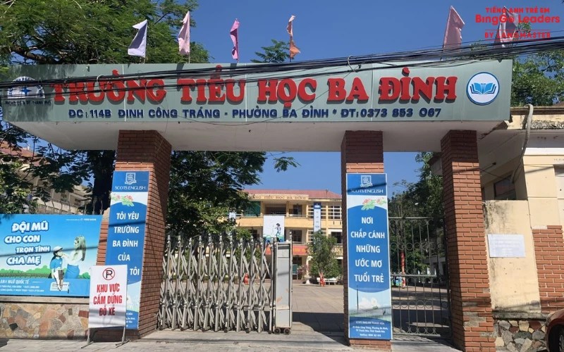 Trường tiểu học công lập tốt nhất Hà Nội - Ba Đình