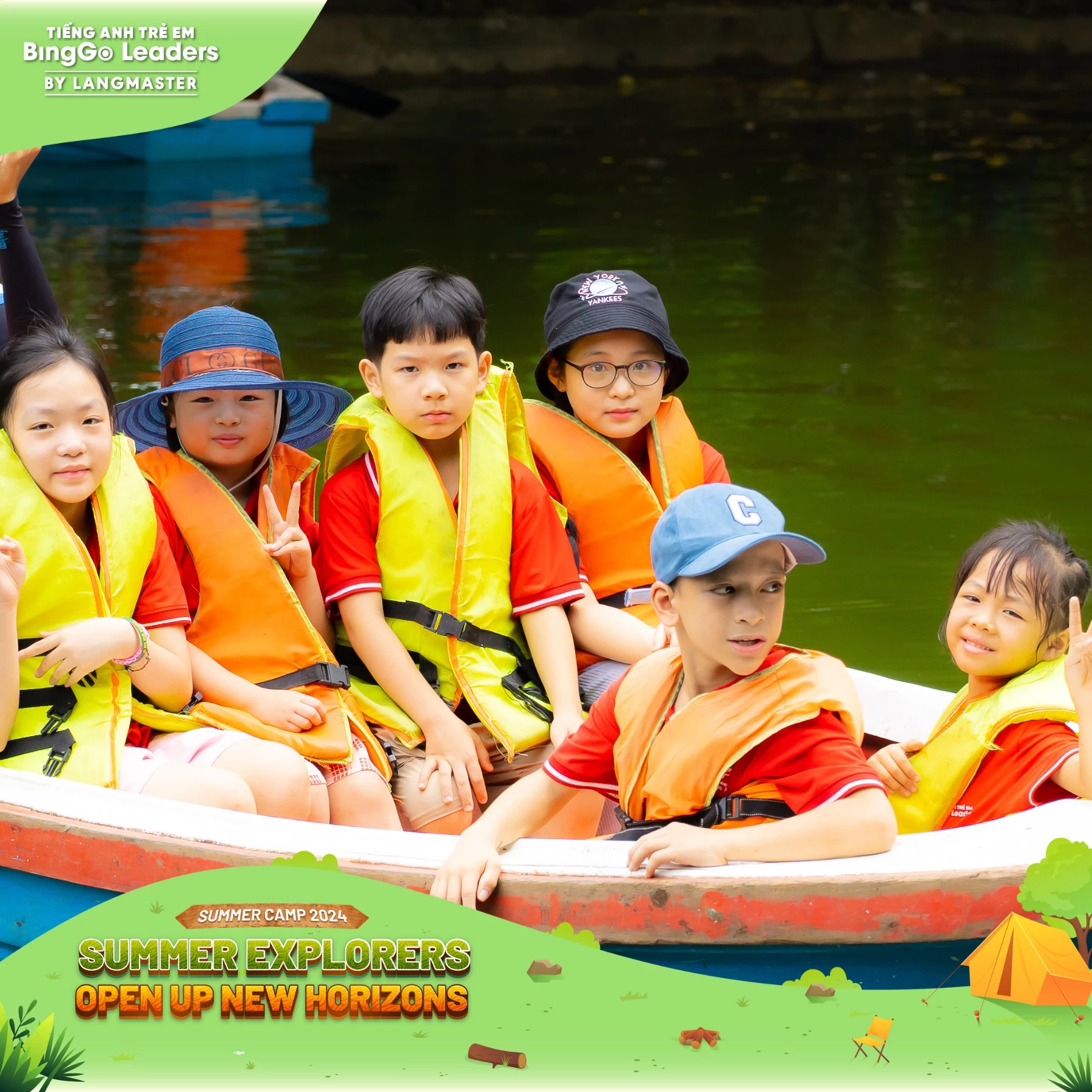 Hình ảnh các bé tham gia Summer Camp 2024