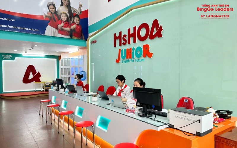 Ms Hoa Junior mang đến cho trẻ chương trình tiếng Anh chất lượng