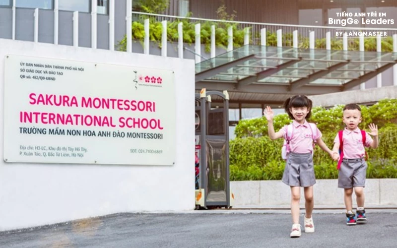 Trường Mầm non Sakura Montessori Tây Hồ Tây