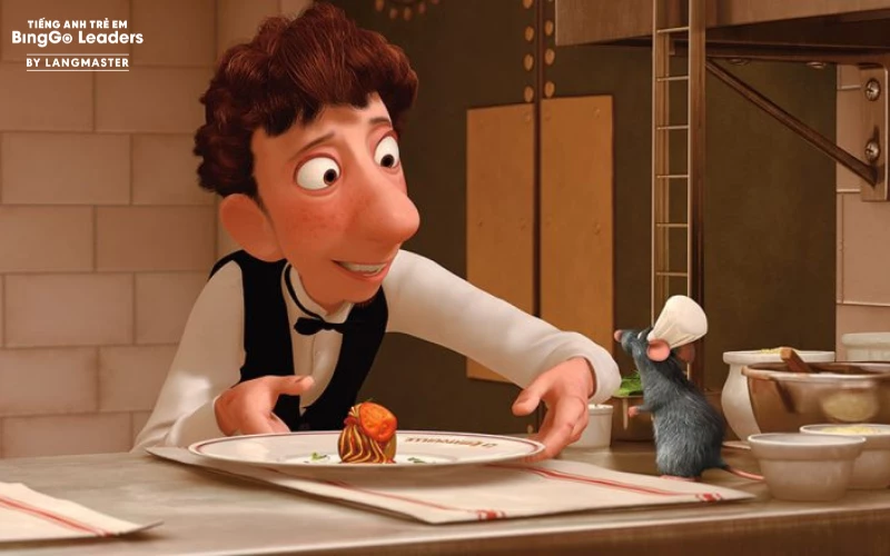 “Ratatouille” là một bộ phim lý tưởng để học tiếng Anh