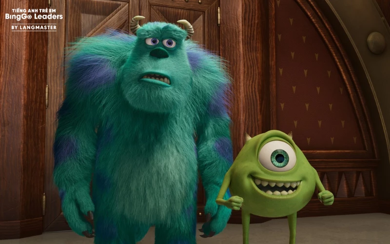 “Monster, Inc” là phim luyện nghe tiếng Anh