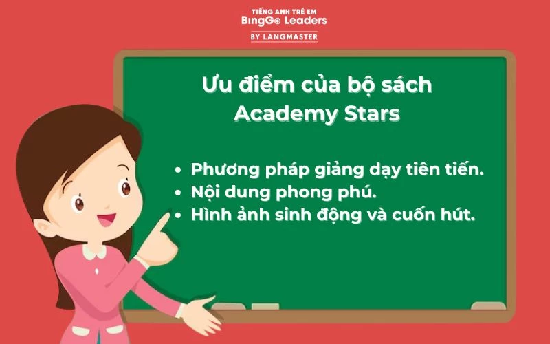 Ưu điểm của bộ sách Academy Stars 