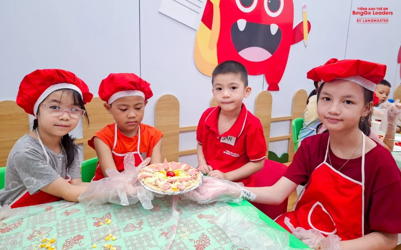 Sự kiện Making Pizza tại BingGo Leaders Green Stars