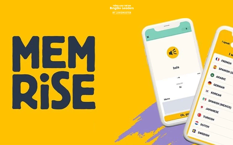 App luyện nói tiếng Anh Memrise