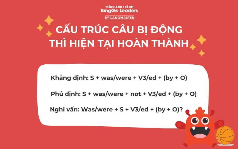 Cấu trúc câu bị động ở thì quá khứ đơn