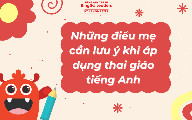 phương pháp thai giáo tiếng Anh qua âm nhạc