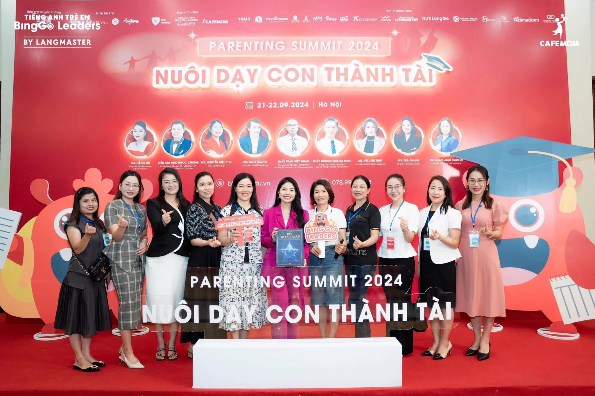 Nguyễn Diệu Thu tại sự kiện Parenting Summit 2024