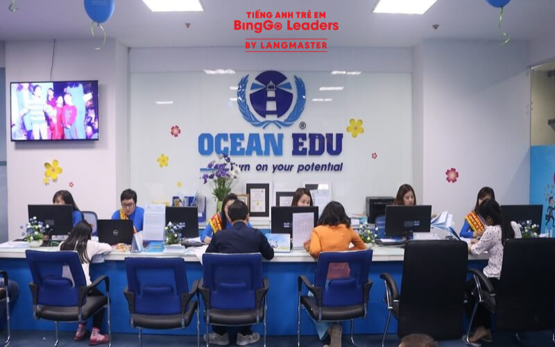 Trung tâm tiếng Anh cho bé 5 tuổi Ocean Edu