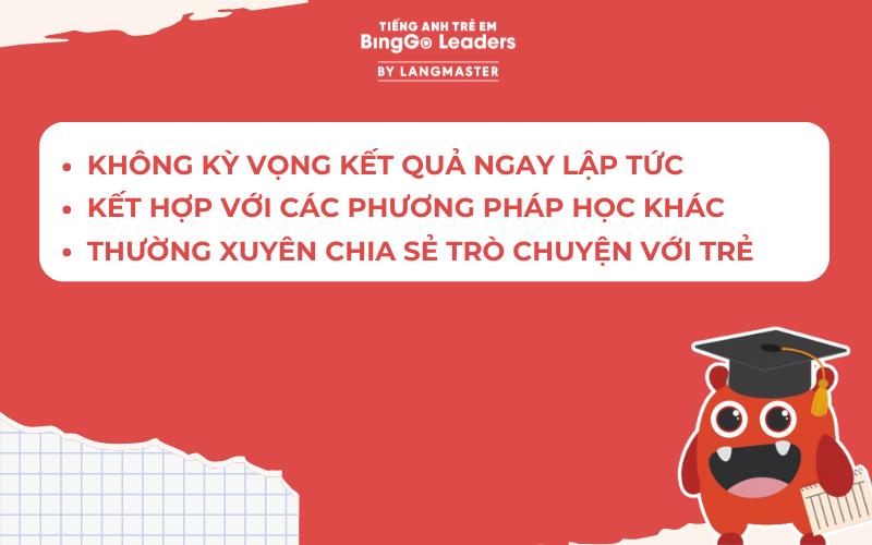 lưu ý khi dạy học tiếng Anh bằng tiềm thức