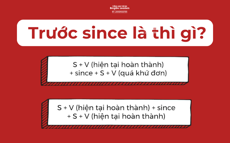 Trước/sau since là gì thì gì?