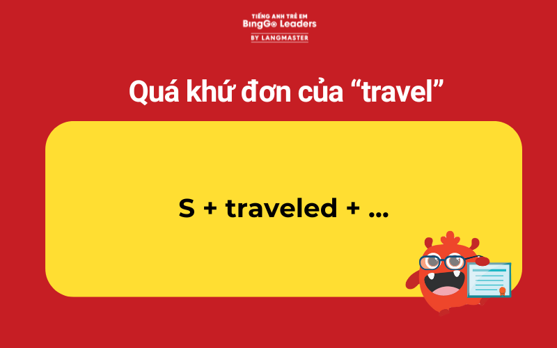 Sử dụng travel trong quá khứ đơn