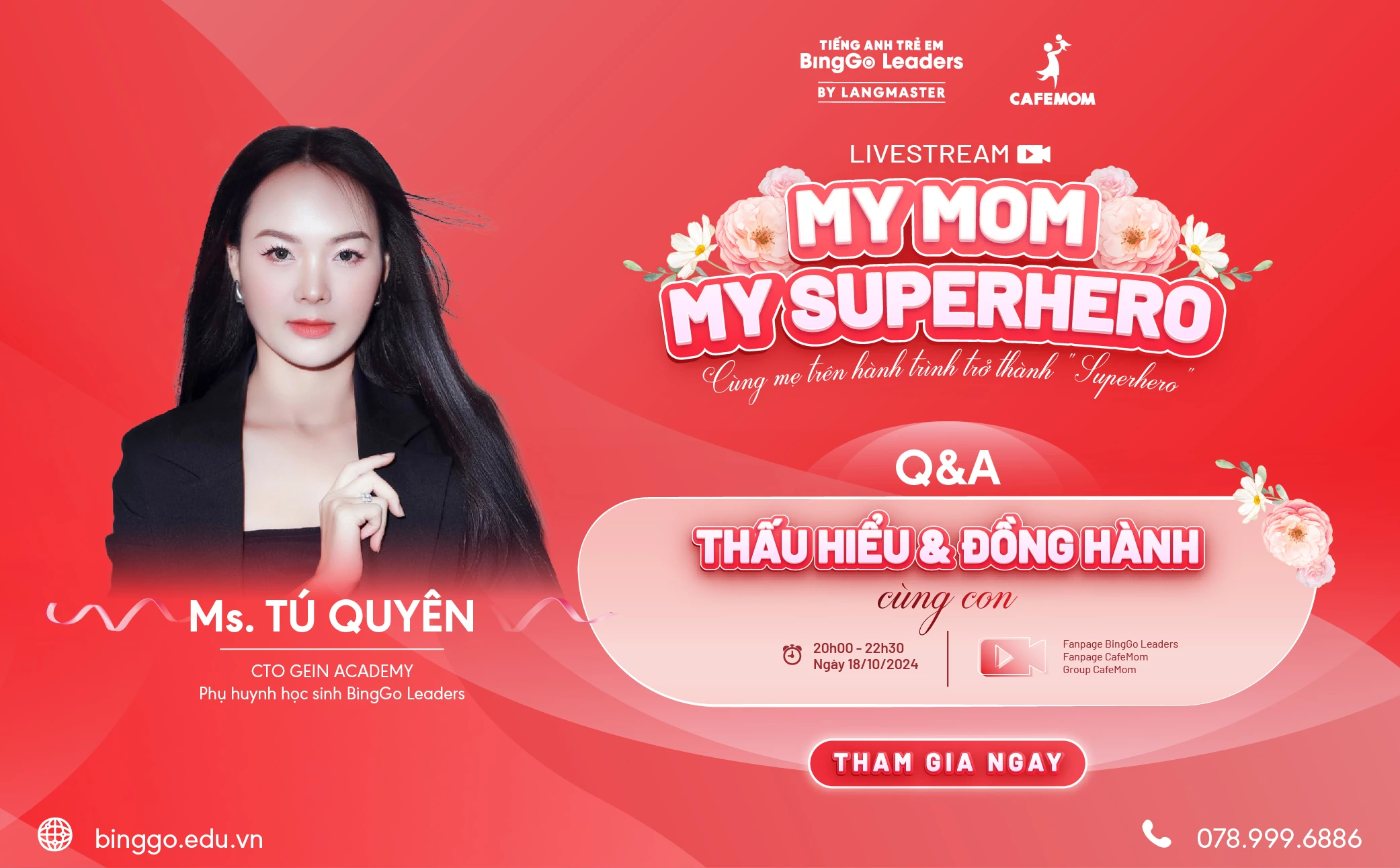 Diễn giả Ms. Tú Quyên