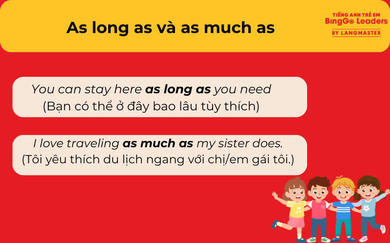 As long as và As much as khác nhau như thế nào