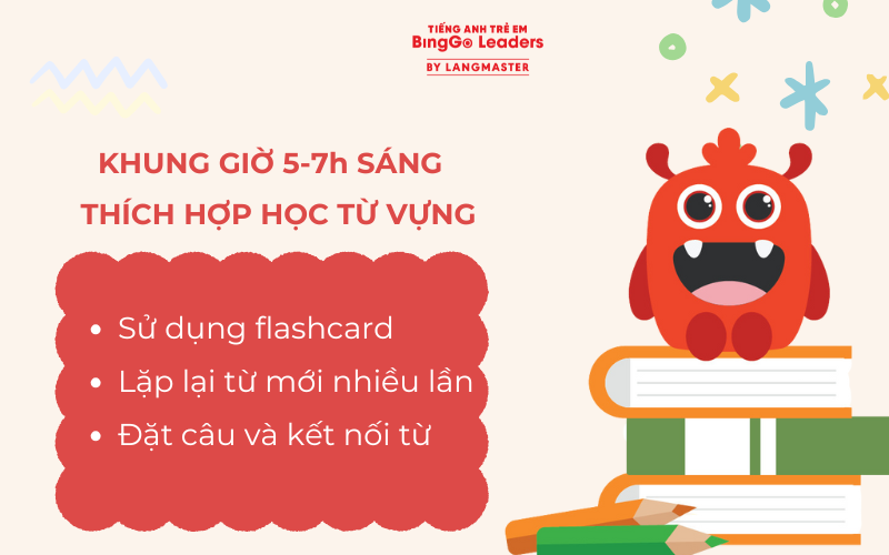 Khung giờ vàng học tiếng Anh