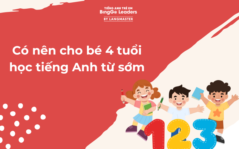 Có nên cho bé học tiếng Anh sớm